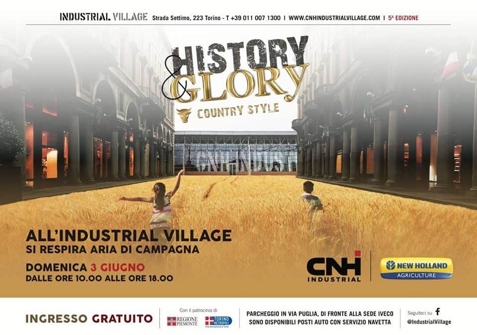 HISTORY & GLORY al CNH Industrial Village – QUINTA EDIZIONE