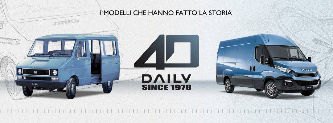 1978 – 2018: Iveco Daily compie 40 anni!