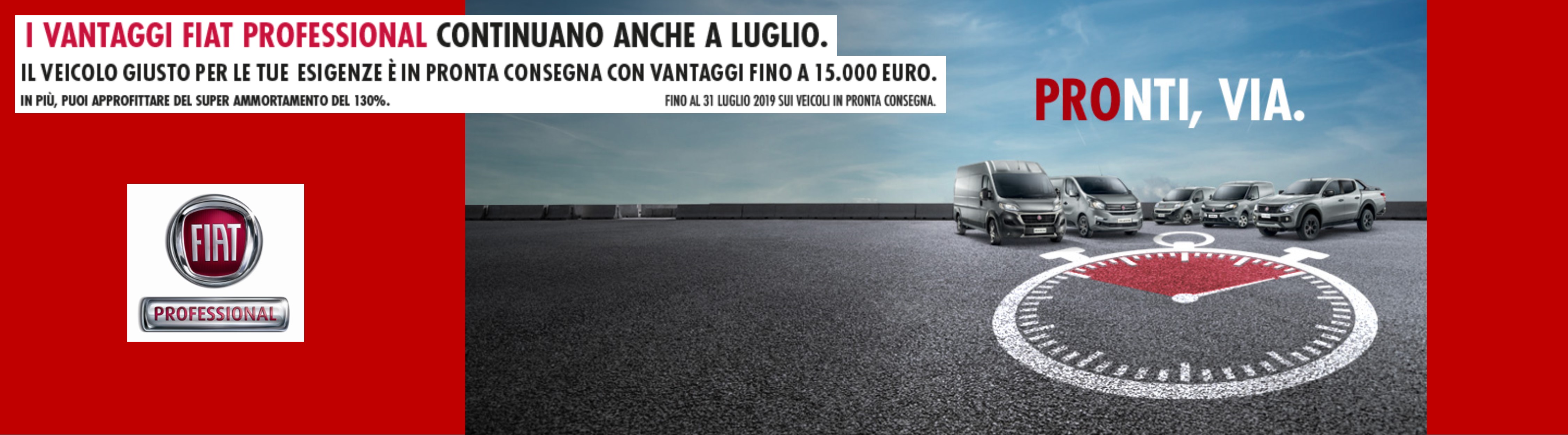 Vantaggi Fiat Professional Vantaggi Fiat Professional