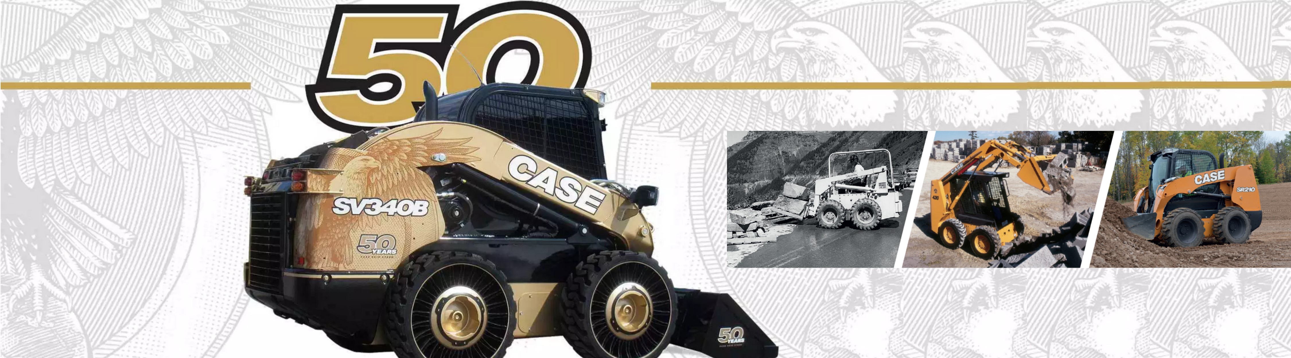 Le minipale CASE festeggiano 50 anni con una versione speciale. Le minipale CASE festeggiano 50 anni con una versione speciale.