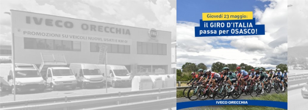 GIRO D’ITALIA 2019: UN POSTO IN PRIMA FILA PER LA NOSTRA SEDE DI OSASCO