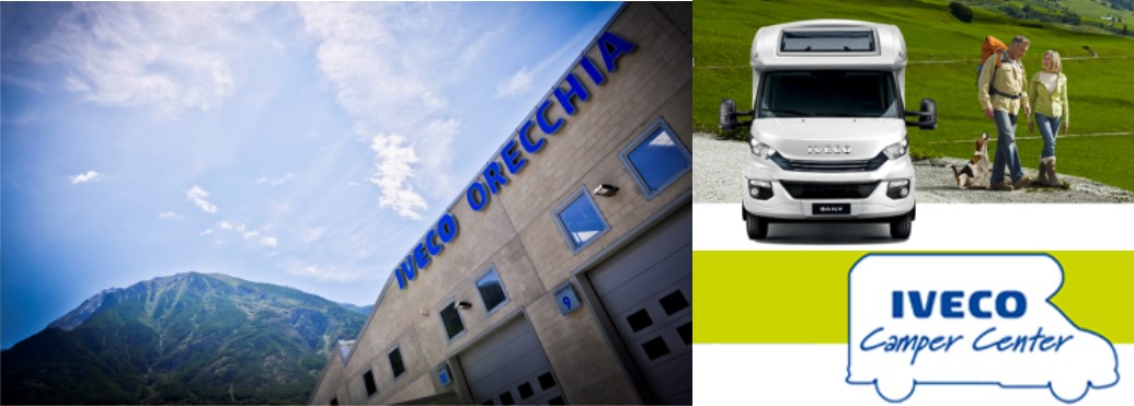 La nostra officina di Quart (Aosta) nominata IVECO CAMPER CENTER 2019!