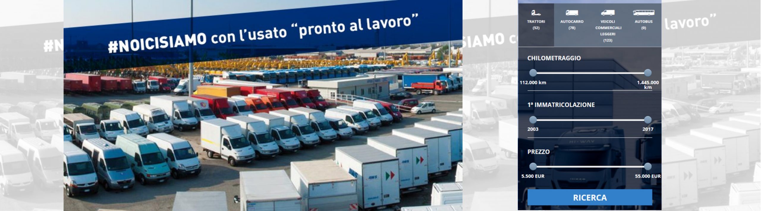 Camion usato pronto all’uso? Un team di professionisti è al tuo servizio!