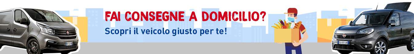 Fai consegne a domocilio? Scopri il veicolo giusto per te in offerta! Fai consegne a domocilio? Scopri il veicolo giusto per te!