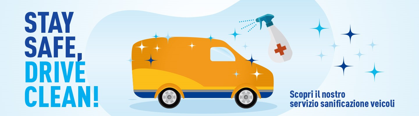 “Stay Safe Drive Clean”: servizio di igienizzazione e sanificazione dei veicoli. “Stay Safe Drive Clean”: servizio di igienizzazione e sanificazione dei veicoli.