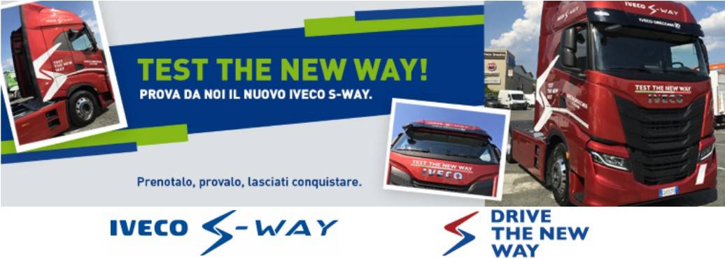 Ripartono i nostri test-drive: il nuovo Iveco S-Way vi aspetta!