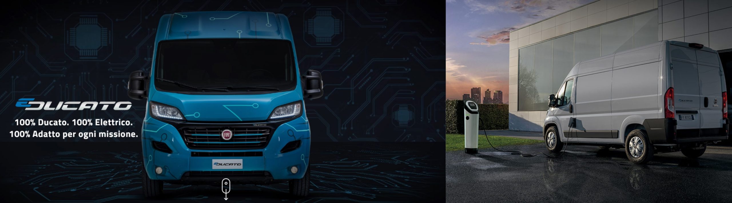 E-DUCATO con ECOBONUS riservato all’acquisto di mezzi commerciali 100% elettrici! E-DUCATO con ECOBONUS riservato all’acquisto di mezzi commerciali 100% elettrici!