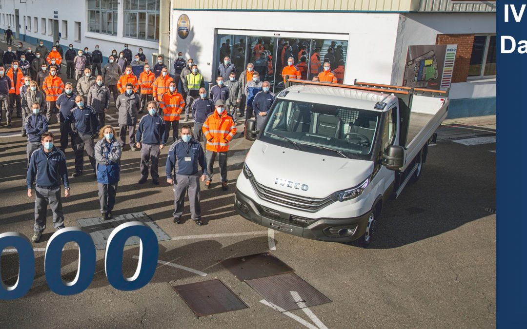 IVECO celebra il 700.000esimo Daily prodotto a Valladolid nel 30° anniversario dell’avvio della produzione in questo stabilimento