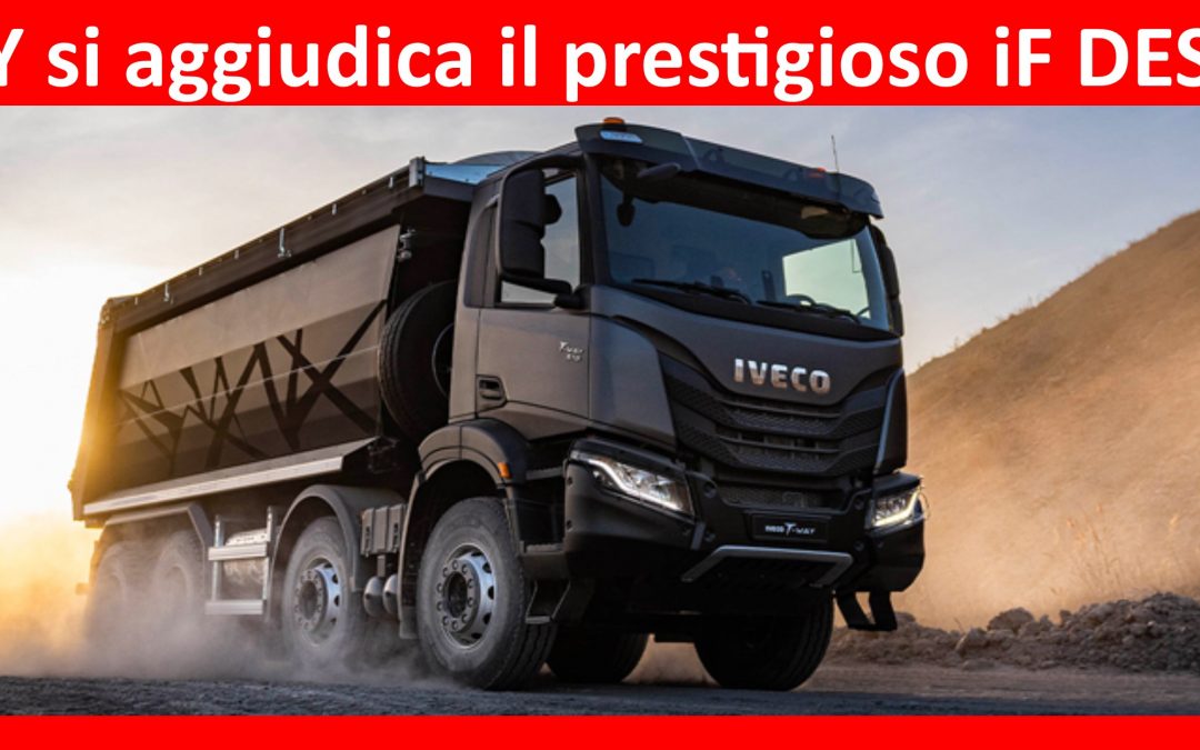 L’IVECO T-WAY si aggiudica il prestigioso iF DESIGN AWARD