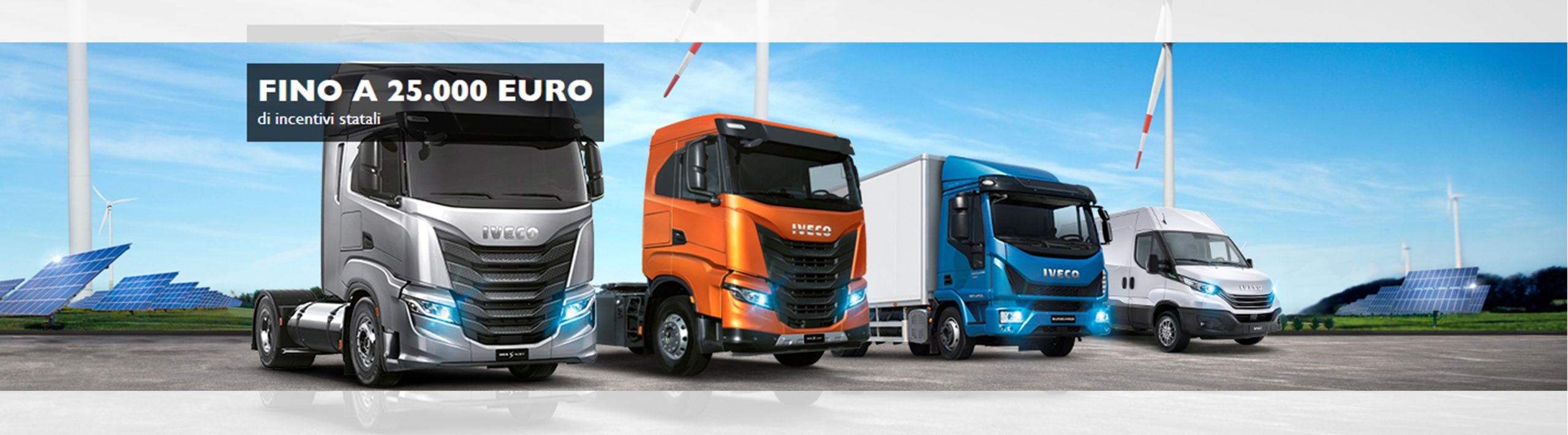 IVECO INCENTIVI – sostenibilità e produttività con ogni mezzo IVECO INCENTIVI – sostenibilità e produttività con ogni mezzo