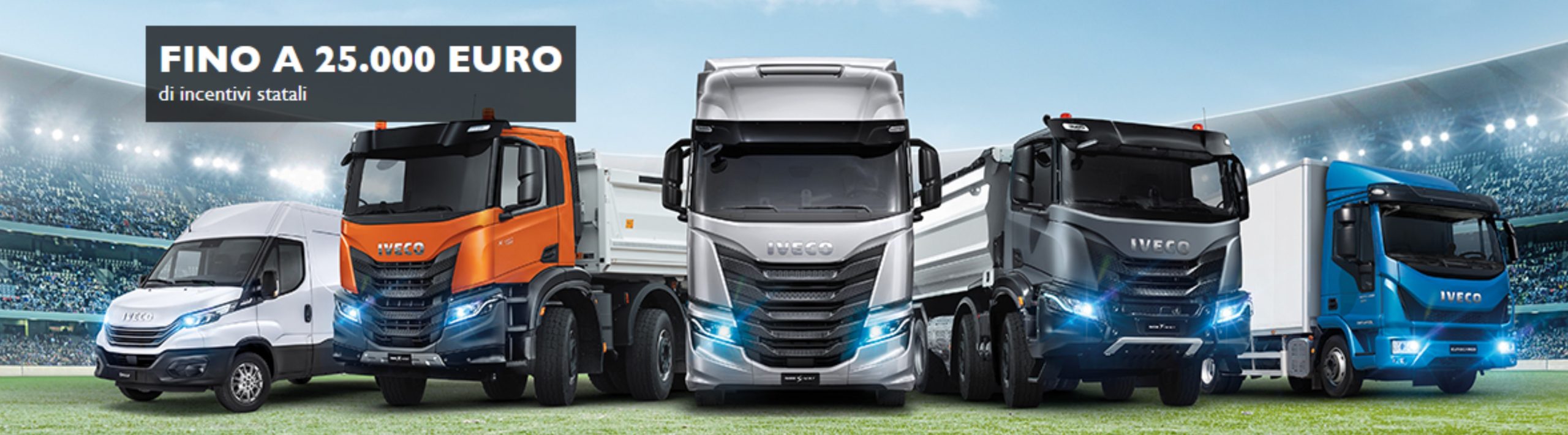 IVECO INCENTIVI – sostenibilità e produttività con ogni mezzo IVECO INCENTIVI – sostenibilità e produttività con ogni mezzo