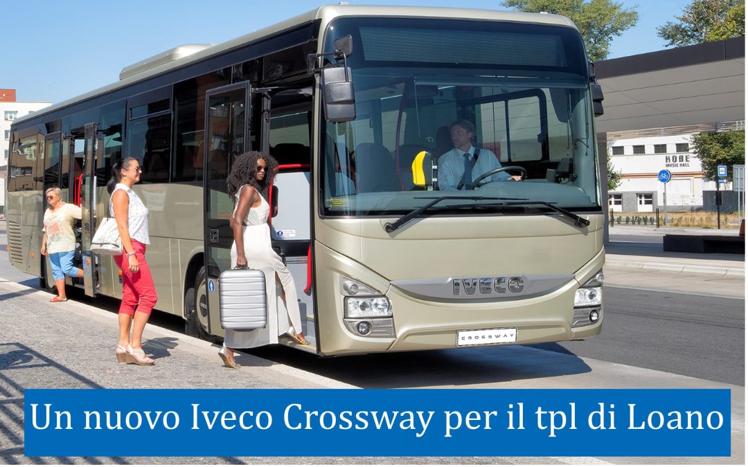 Un nuovo Iveco Crossway per il tpl di Loano…con il contributo Iveco Orecchia!