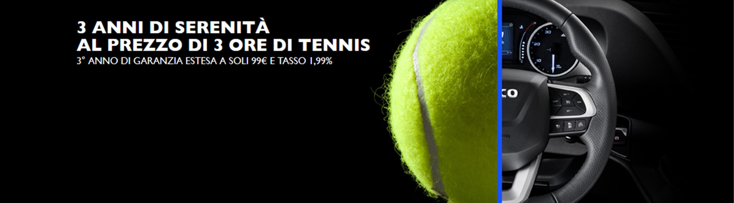 Iveco Daily: 3 ANNI DI SERENITÀ AL PREZZO DI 3 ORE DI TENNIS Iveco Daily: 3 ANNI DI SERENITÀ AL PREZZO DI 3 ORE DI TENNIS
