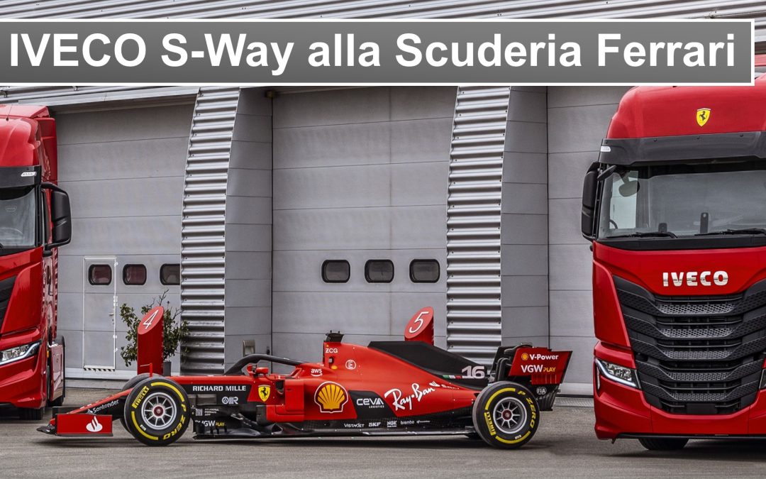 IVECO consegna due IVECO S-Way alla Scuderia Ferrari
