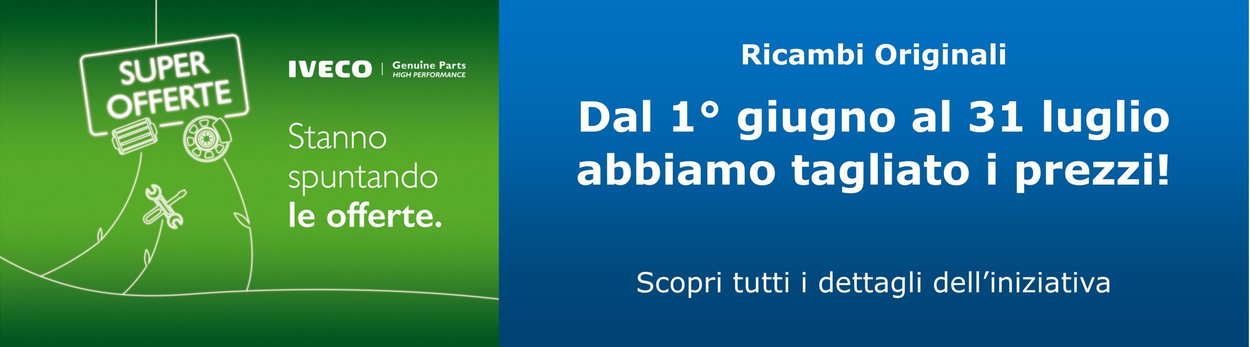 Possiedi un Iveco DAILY da 2014 a 2022? Ricambi originali in promozione! Possiedi un Iveco DAILY da 2014 a 2022? Ricambi originali in promozione!