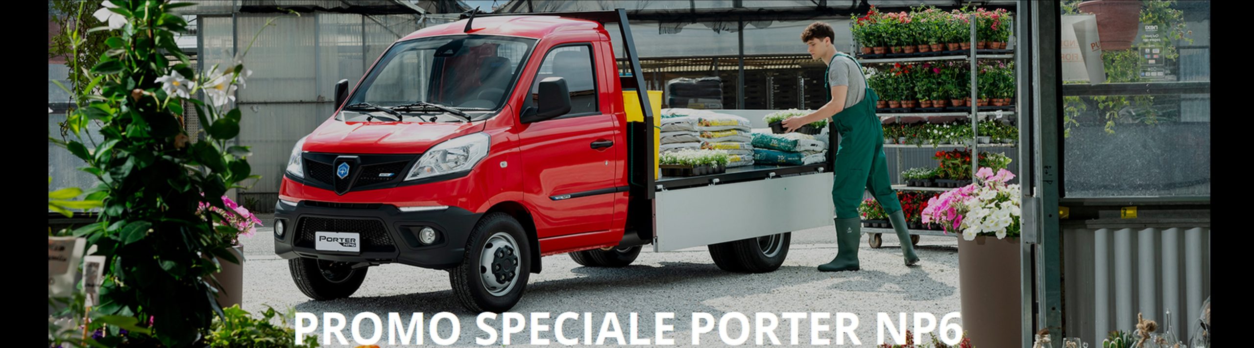 Piaggio PORTER NP6: in pronta consegna a partire da 15.950€! Piaggio PORTER NP6: in pronta consegna a partire da 15.950€!