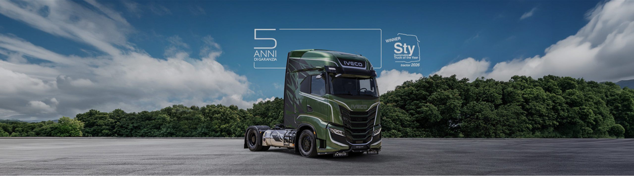 IVECO S-WAY Natural Gas: 5 anni o 500.000 km di garanzia driveline su tutta la nuova gamma!
