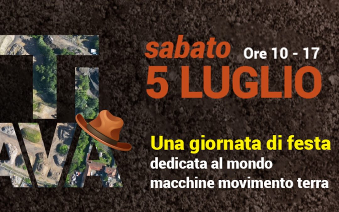 TUTTI IN CAVA! Una giornata di festa con voi dedicata alle macchine movimento terra.