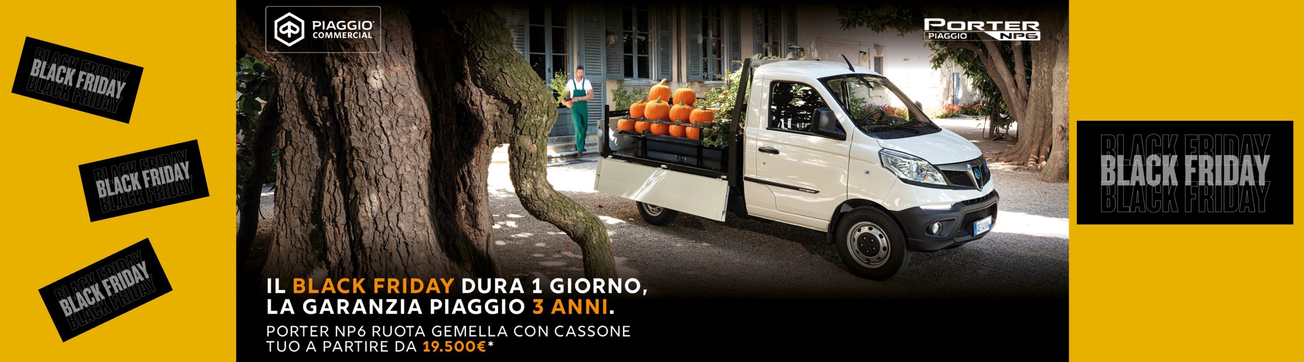 PORTER NP6 RUOTA GEMELLA CON CASSONE: TUO A PARTIRE DA 19.500€