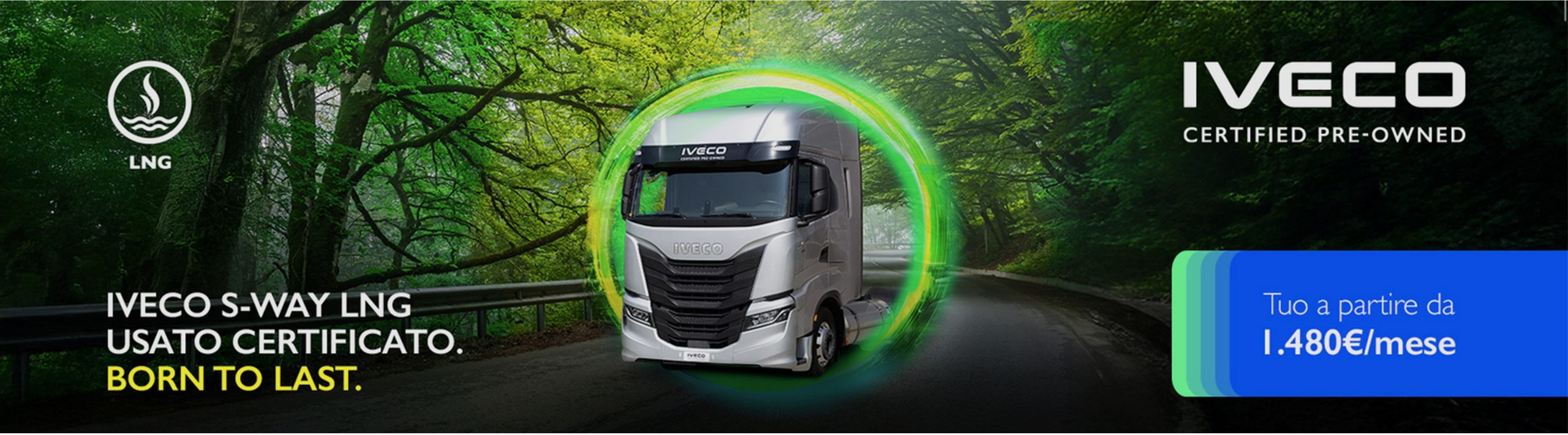 IVECO S-WAY LNG usato certificato: Zero pensieri, Zero vincoli! IVECO S-WAY LNG usato certificato: Zero pensieri, Zero vincoli!