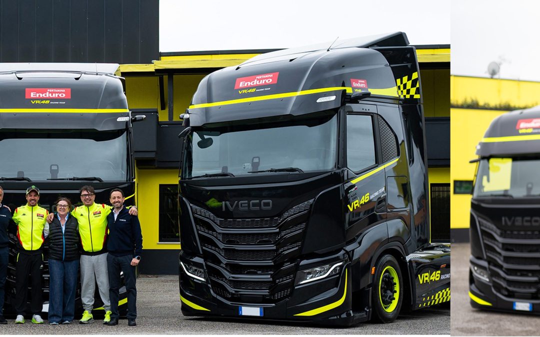 IVECO rafforza la partnership con Pertamina Enduro VR46 Racing Team come Official Truck Supplier: tre nuovi IVECO S-Way per una logistica ad alte prestazioni.