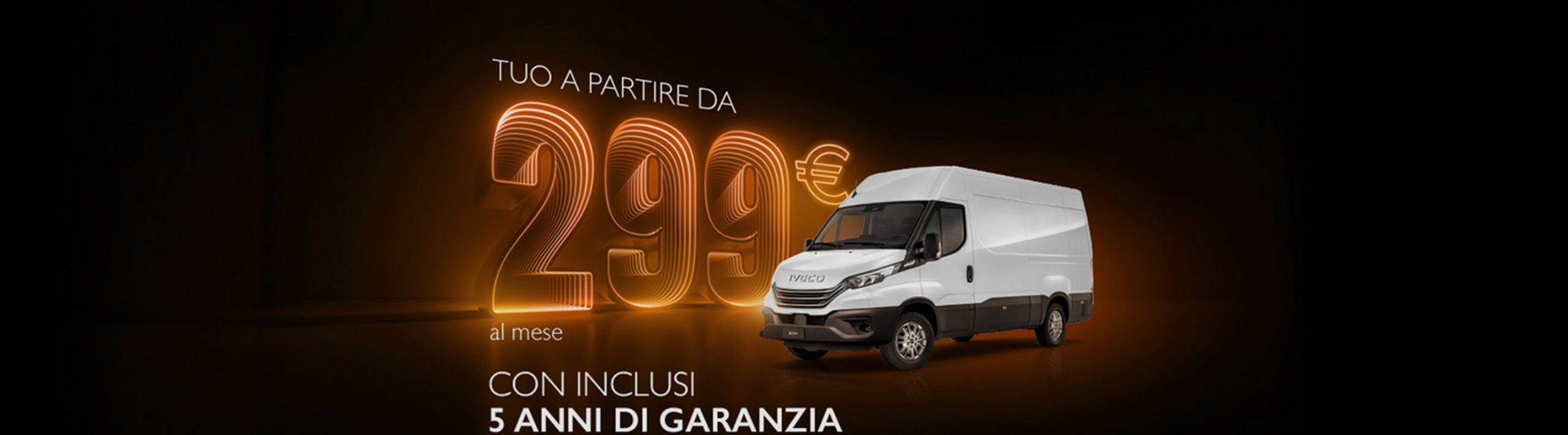 Daily tuo a partire da 299€ al mese con inclusi 5 anni di garanzia!