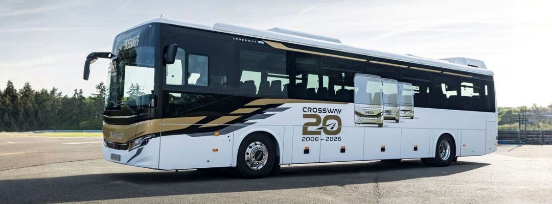 Il CROSSWAY Low Entry ELEC supera i 500 km di autonomia in test indipendenti su impegnativi percorsi interurbani in Germania
